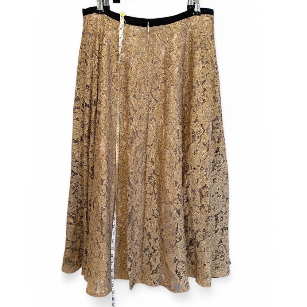 NWT Boden Floral Lace Midi Skirt Size 10L - Picture 3 of 5